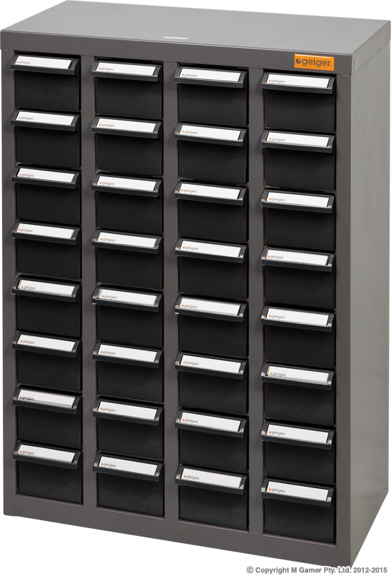 A8 Parts Cabinet - 32 Drawers